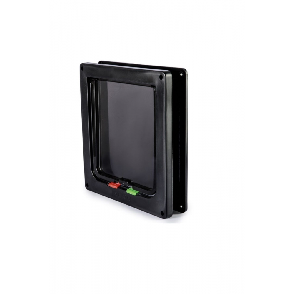 Kedi Köpek Kapısı 4 Yollu 25x23,5x5 Cm Siyah