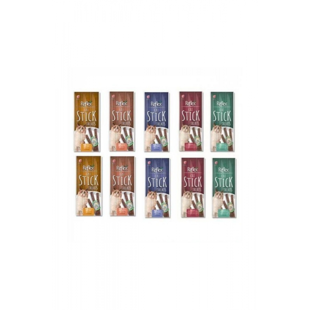 Stick Kedi Ödülü 3x5 gr 10 Paket Kedi Ödül Çubuğu Maması
