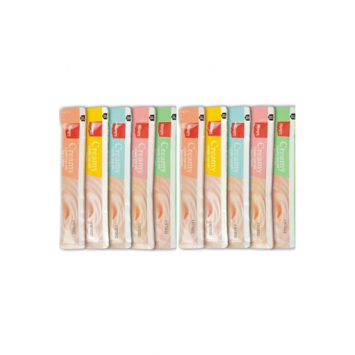 Wanpy Creamy Cat Treat Karışık Krema Sıvı Kedi Ödül Maması 14 gr X 10 Adet