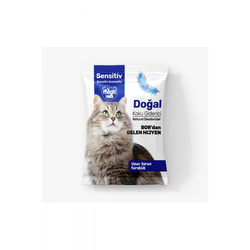 5'li Paket Kedi Kumu Koku Temizleyicisi Sensitive