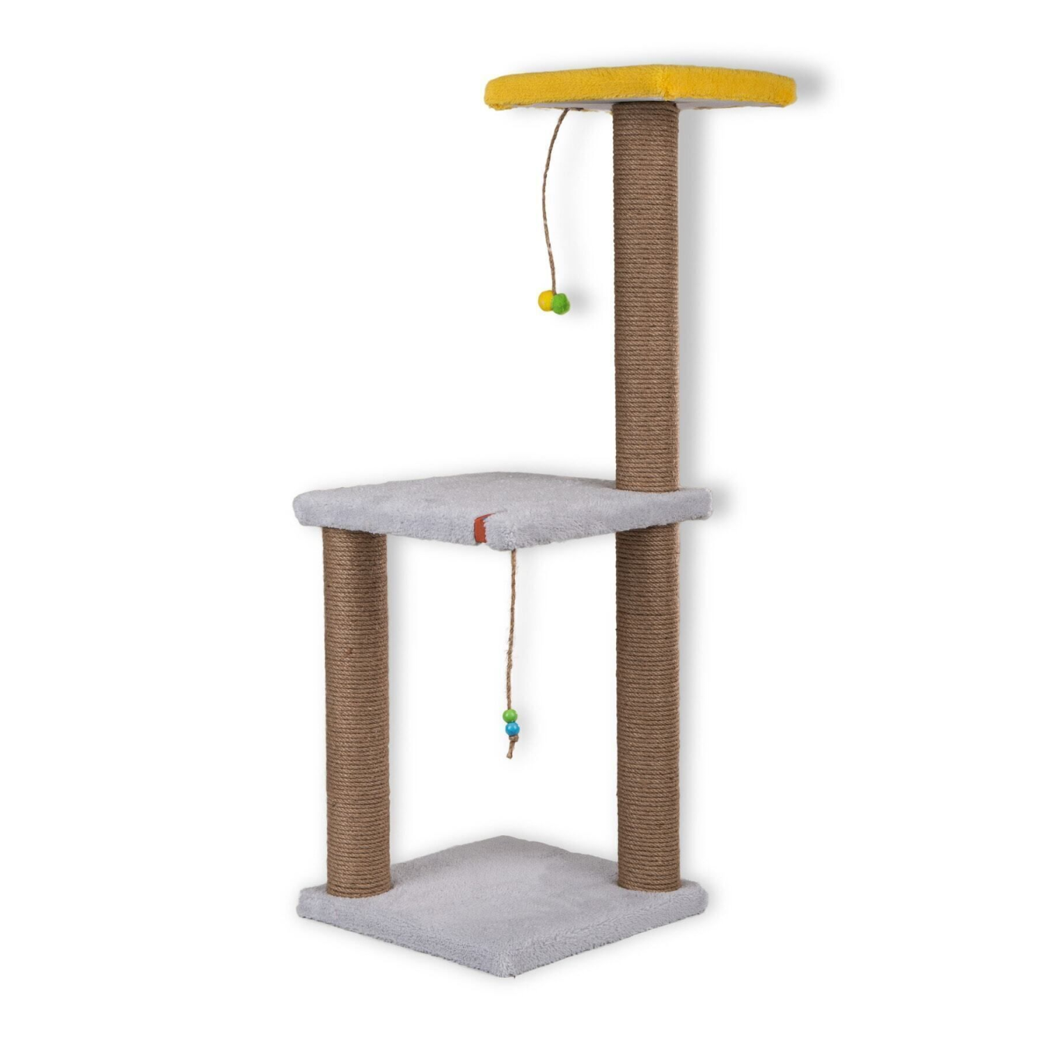 82cm Gri Iki Katlı Kedi Tırmalama Tahtası Catnipli Tırmalama Tahtası