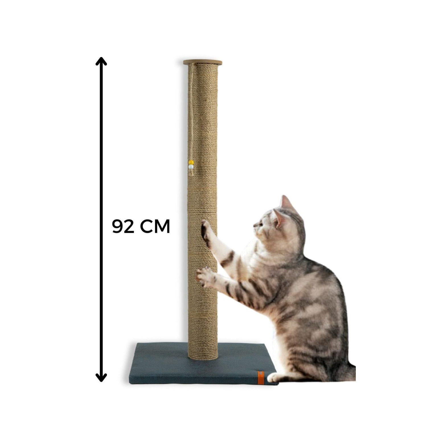 90 Cm Büyük Kedi Tırmalam Tahtası Catnipli Uzun Tırmalama Tahtası Lacivert