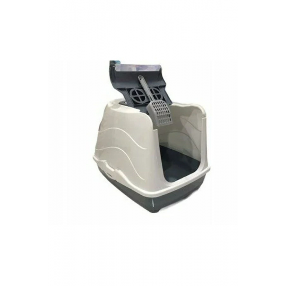 Filtreli Kapalı Kedi Tavşan Köpek Tuvaleti