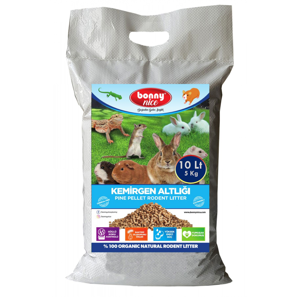 Çam Pelet Kemirgen Altlığı 5 Kg 9 L