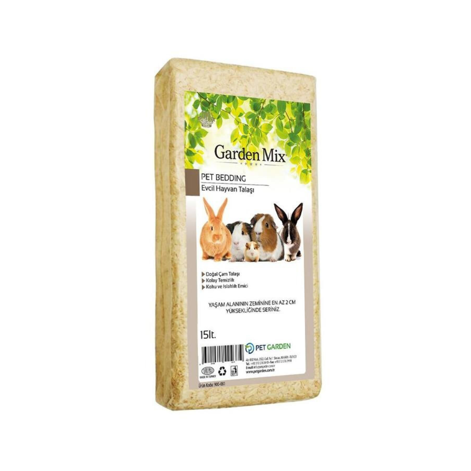 Kemirgen Talaşı 15 Lt