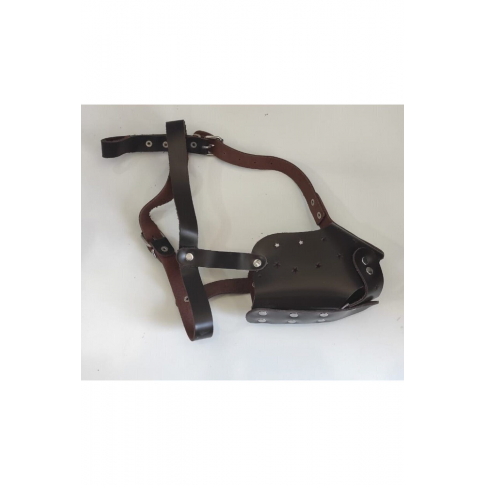 Köpek Deri Ağızlık Orta Boy