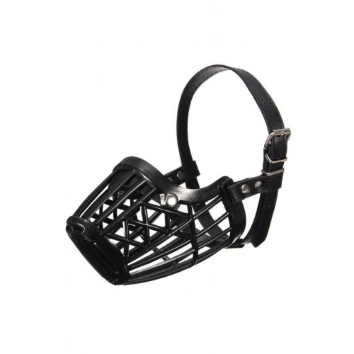 Plastik Köpek Ağızlık No 7 Siyah