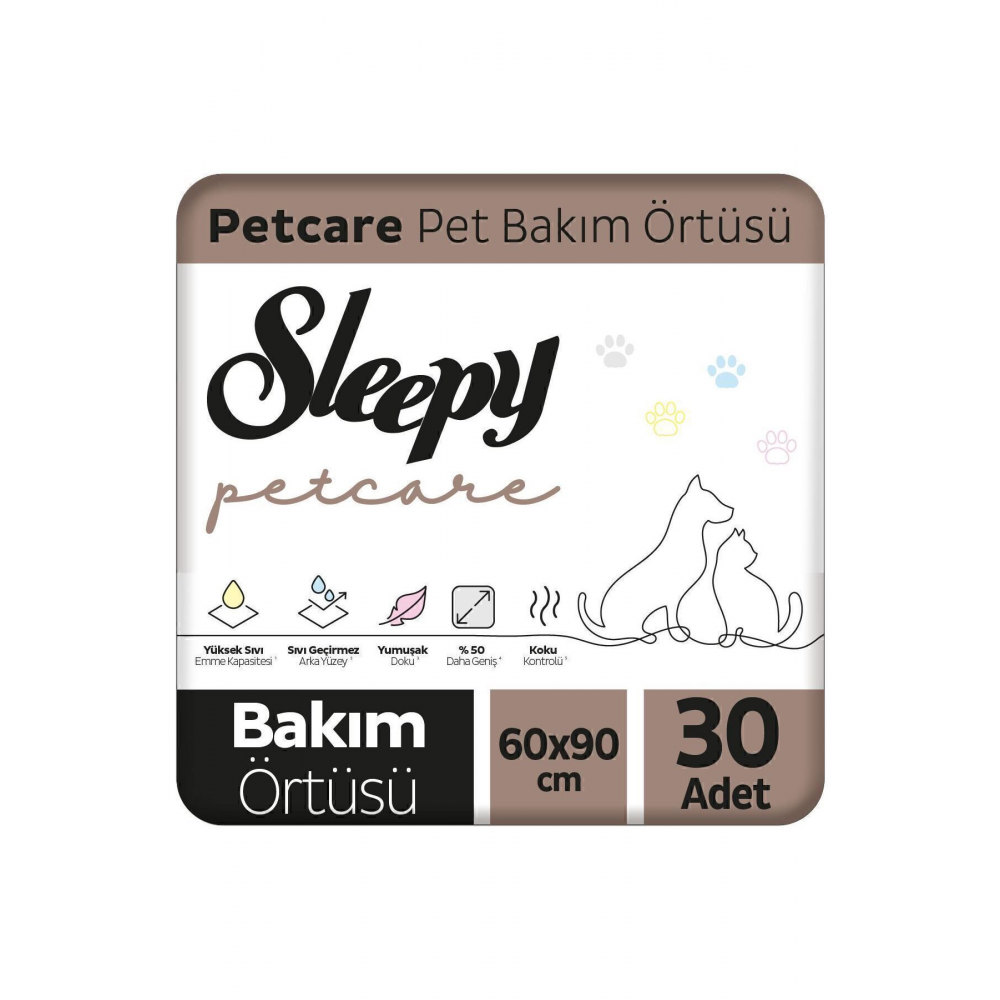 Petcare Pet Bakım Örtüsü 60x90 Cm 30 Adet