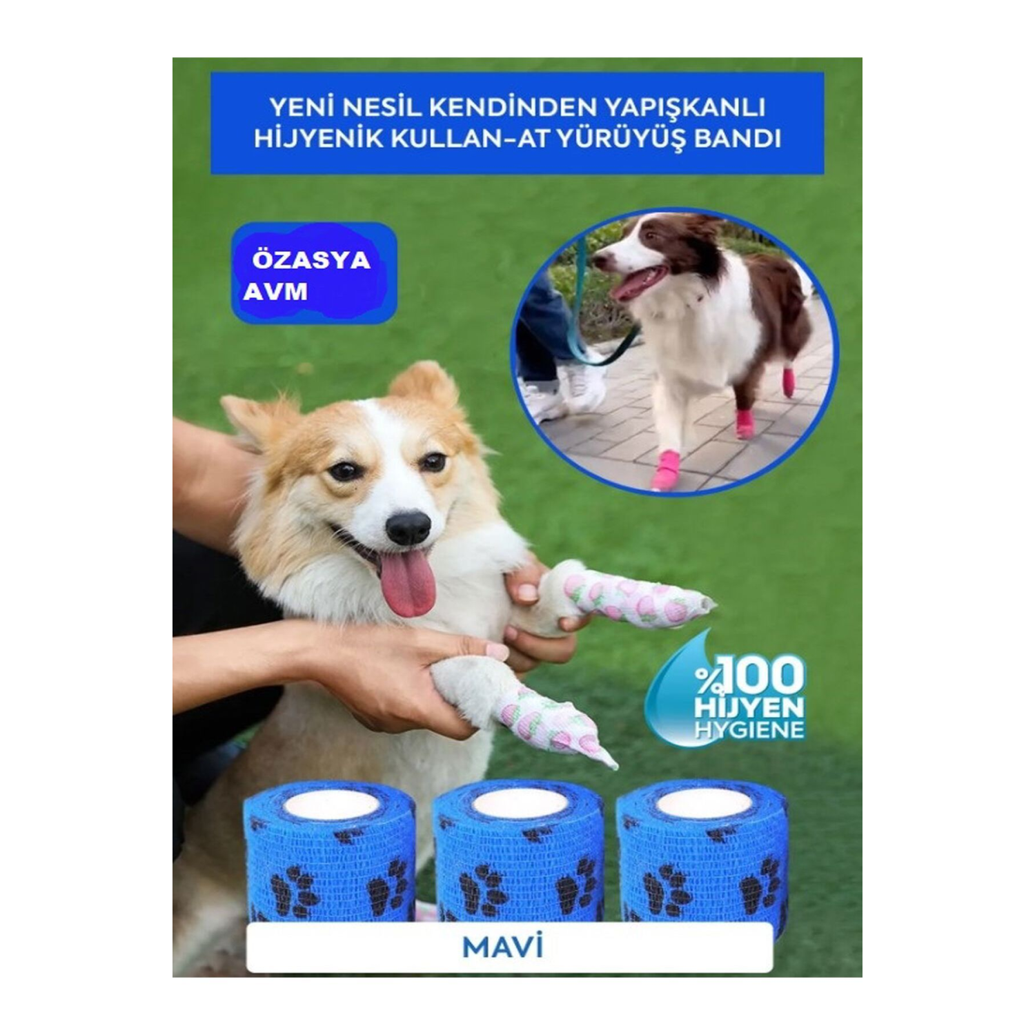 Yeni Nesil Kendinden Yapışkanlı Hijyenik Kullan At Yürüyüş Ve BANDAJ