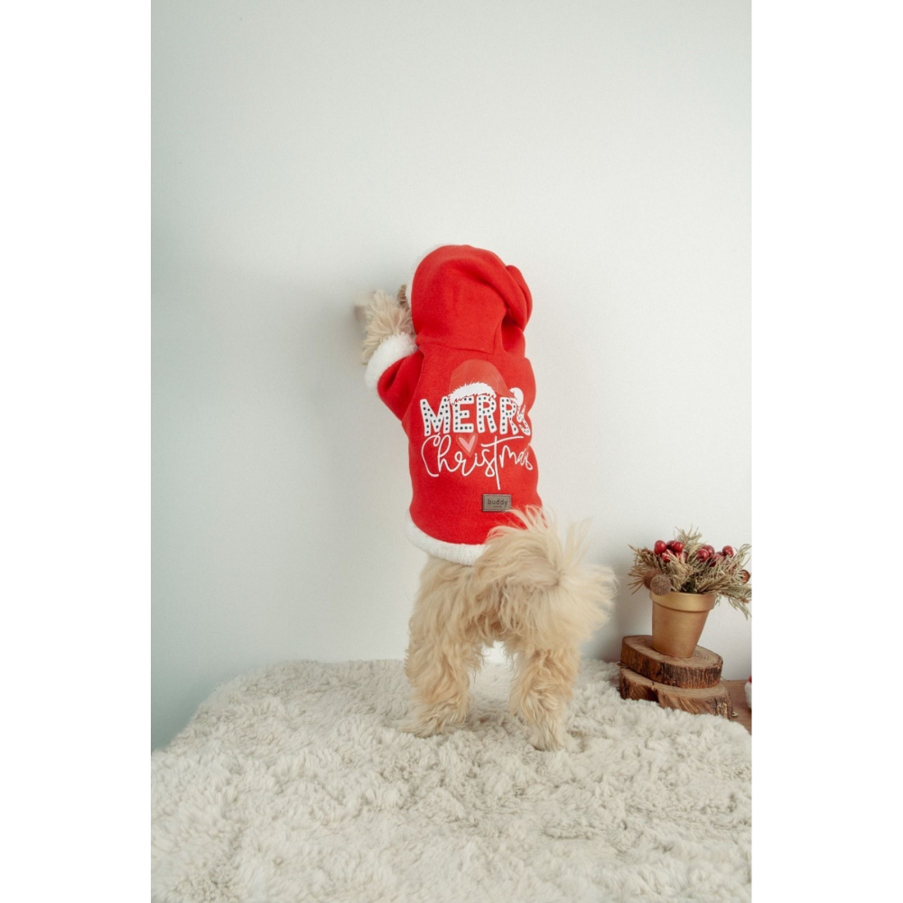 Yılbaşı Kıyafeti - Kedi Ve Köpekler Için Merry Christmas