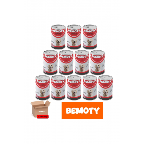 Kuzu Etli Köpek Konserve Yaş Mama 415gr *12 Adet