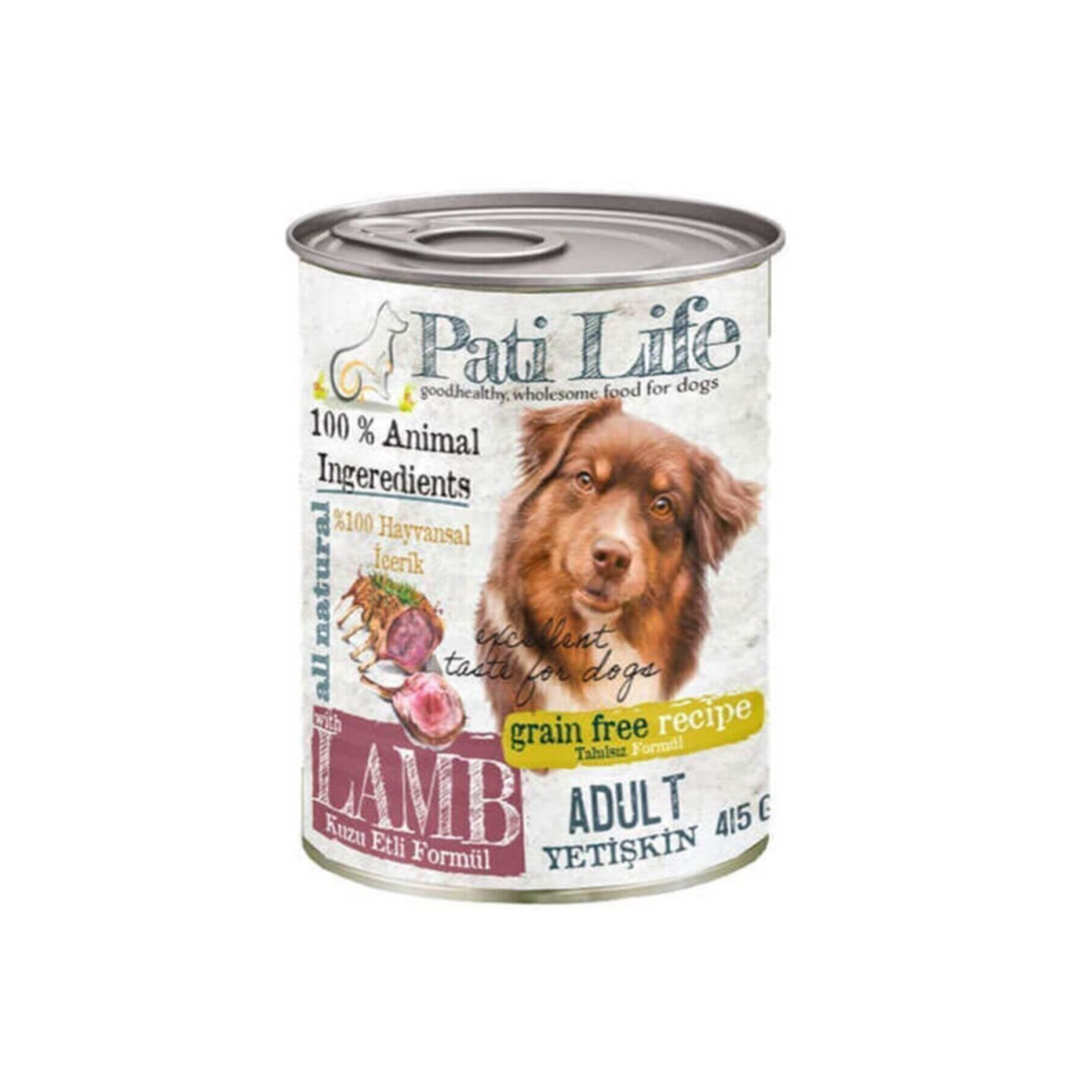 Pati Lıfe Köpek Kuzu Konserve 415 gr *24 Adet