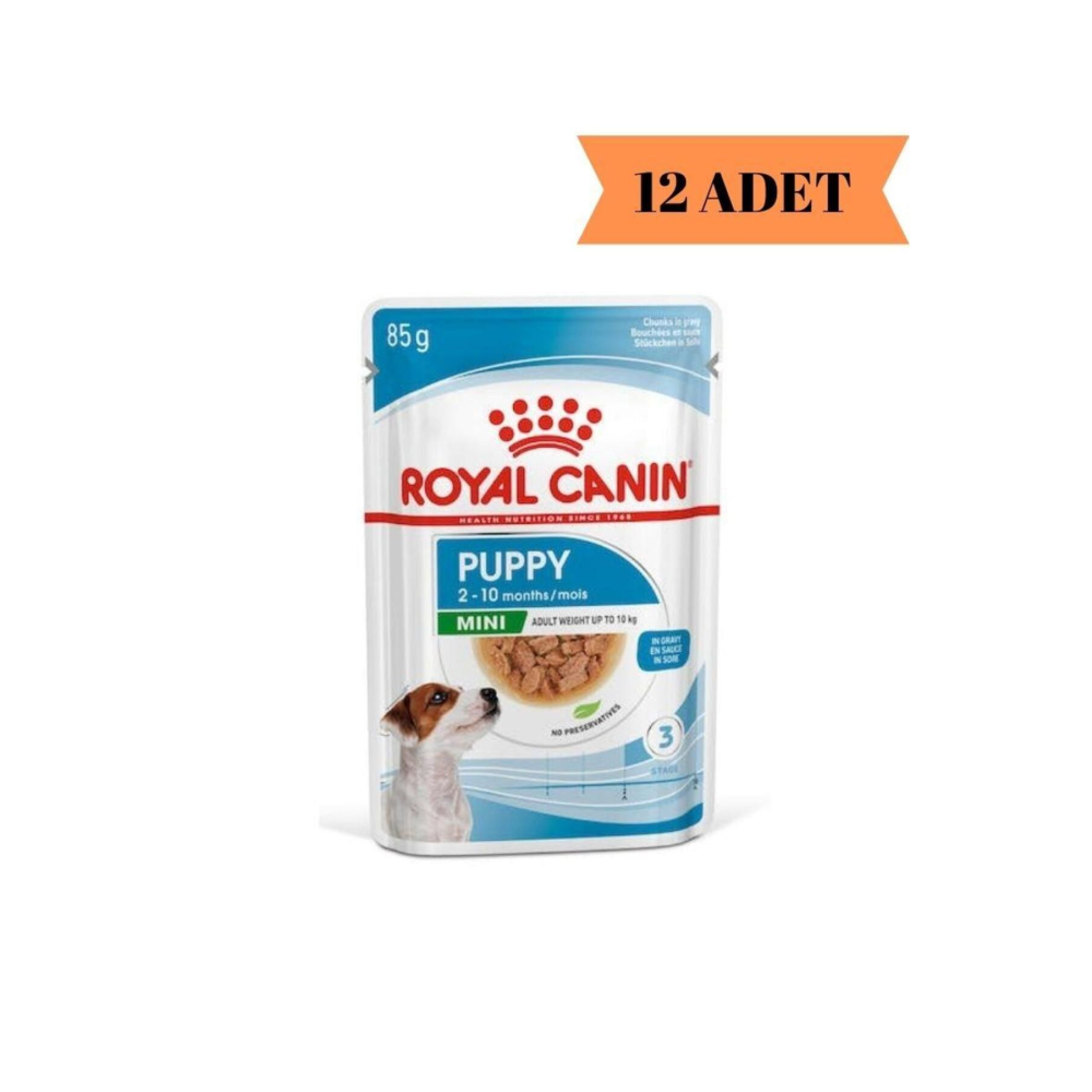 ® Puppy Mini Gravy Yavru Köpek Yaş Maması 85 Gr*12
