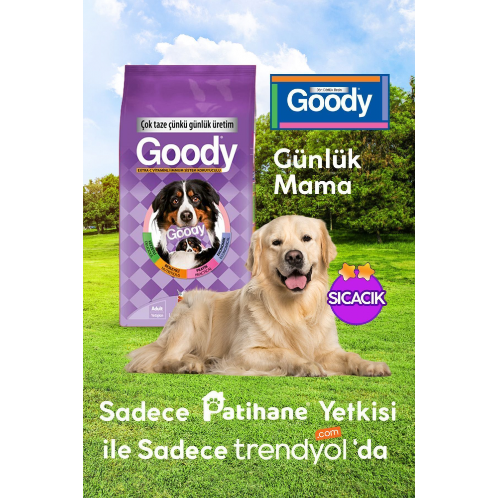 C Vitaminli Kuzu Etli & Pirinçli Yetişkin Köpek Maması 15 Kg.