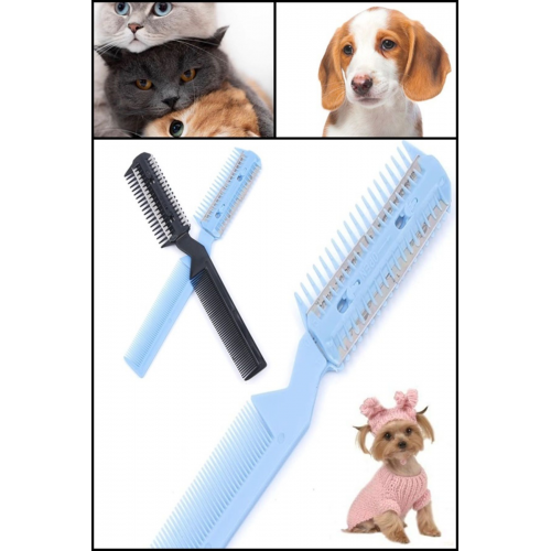 Kedi Köpek Kıtık Açıcı Jiletli Tarak Tüy Açıcı Toplayıcı Tarak XLU601