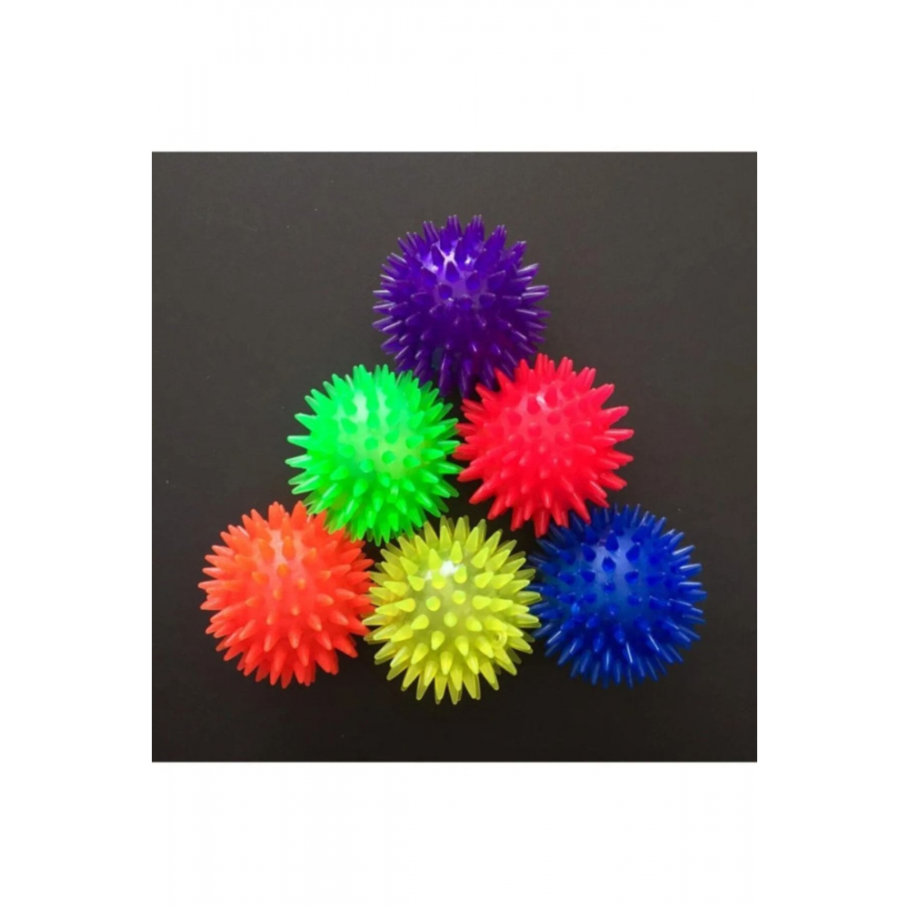 Kedi -köpek Düdüklü Işıklı Kirpi Top