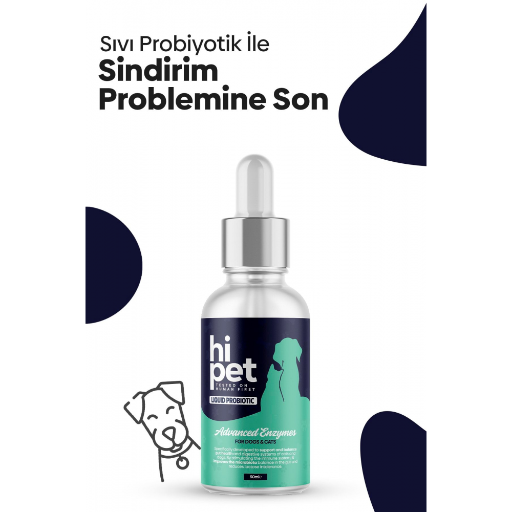 Sıvı Probiyotik Köpek Probiyotik 50 ml