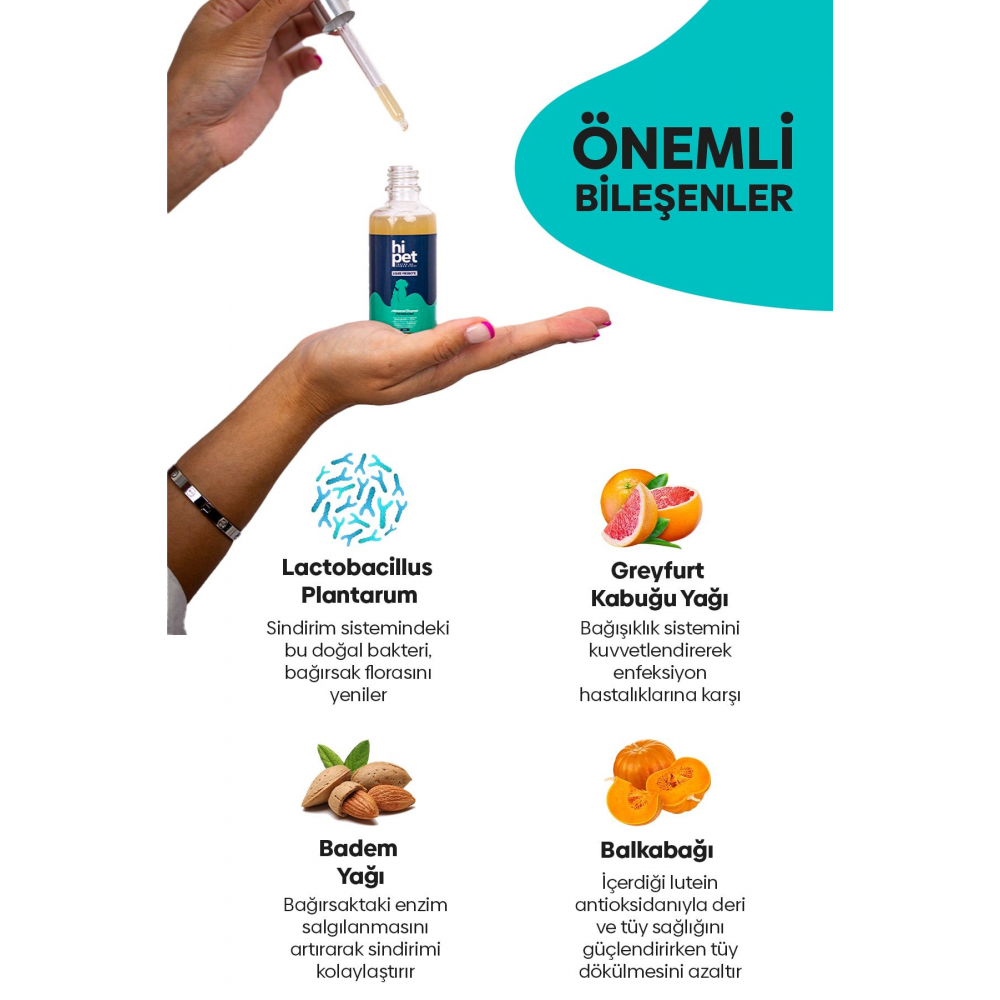 Sıvı Probiyotik Köpek Probiyotik 50 ml