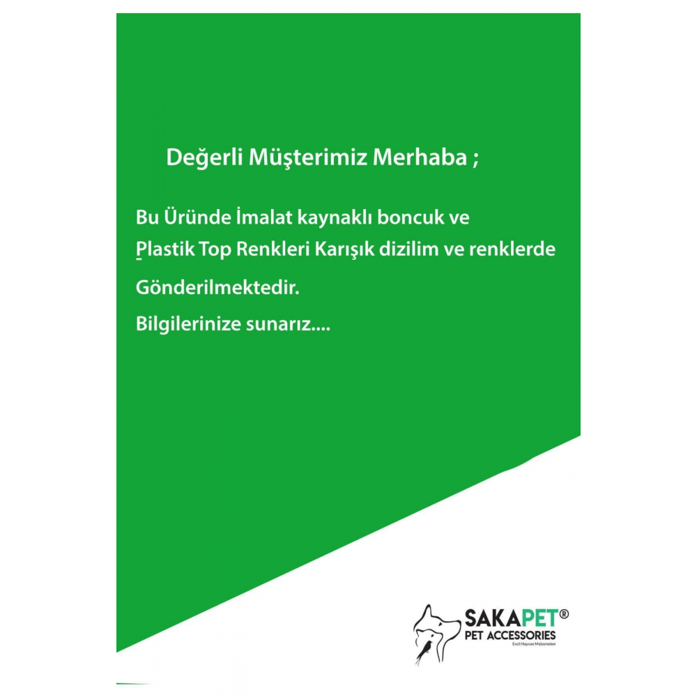 Muhabbet Kuşu Zilli Stres Topu Tünekli