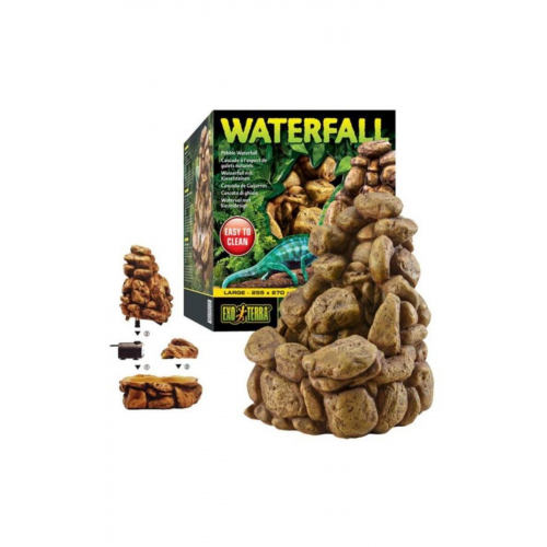 Çakıl Taşı Yüzeyli Şelale Large 255x270x270 Mm