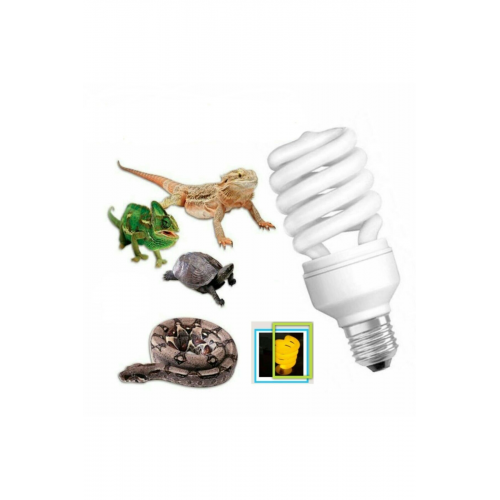 25 Watt Uva Uvb Sürüngen Teraryum Lambası