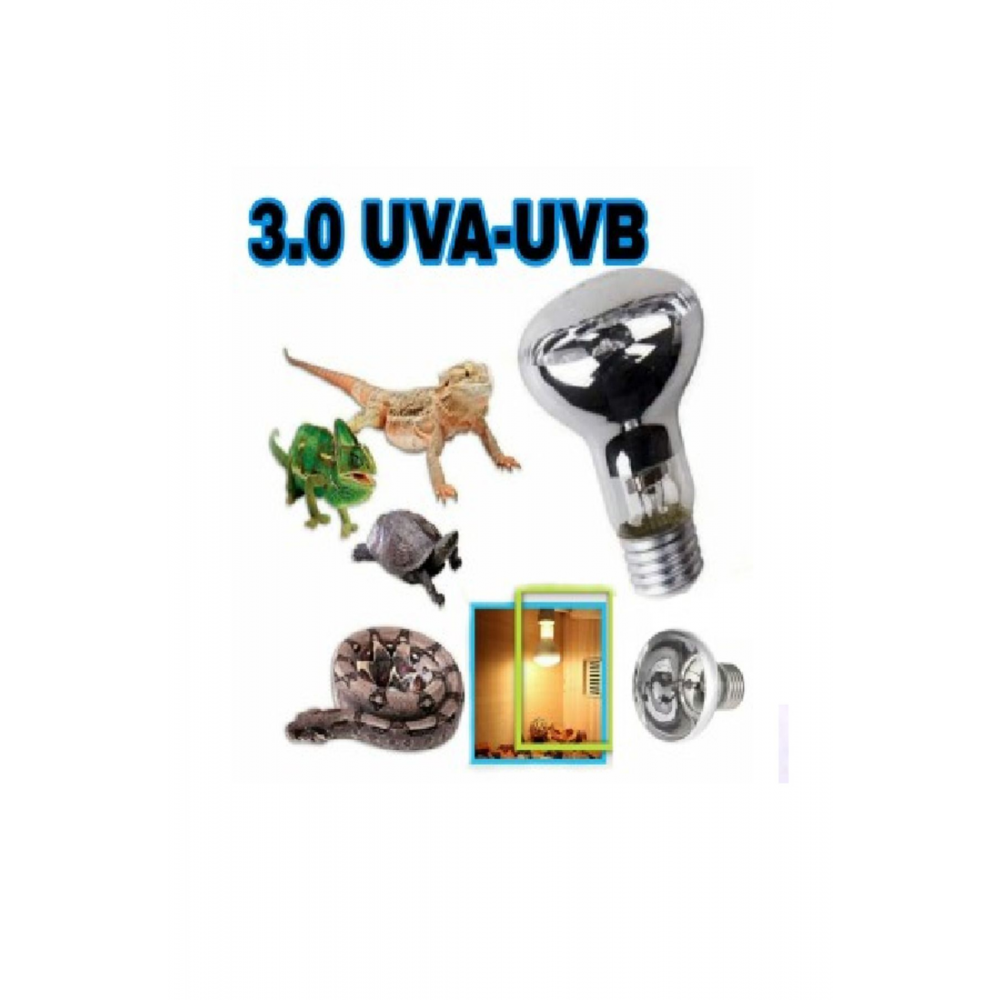 UVA-UVB 3.0 SÜRÜNGEN ISITICI LAMBA 75 WATT