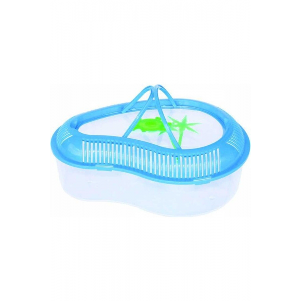 Tisert Kaplumbağa Bahçesi Kapaklı Mavi 12,5 x 31,5 x 23 cm