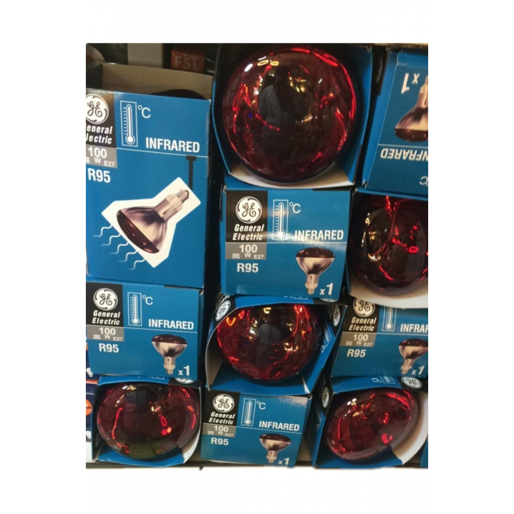 Isıtıcı Lamba Infırarred 100 Watt General Orijinal Ürün