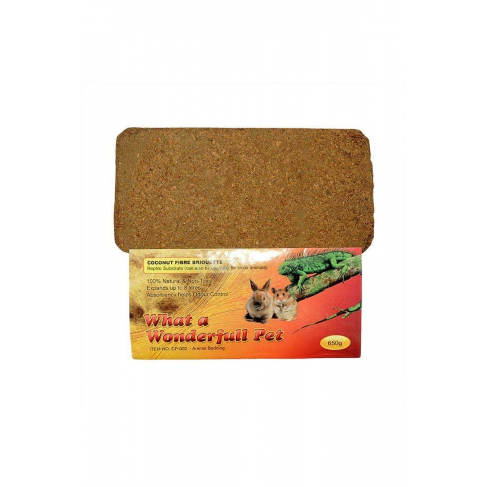 Hindistan Cevizi Kabuğu Ince Sürüngen Talaşı 650 Gr