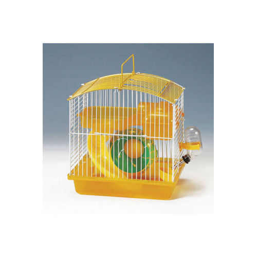 Mstz Eurogold Hamster Kafesi Sarı Beyaz 23X17X25 Cm Zncm