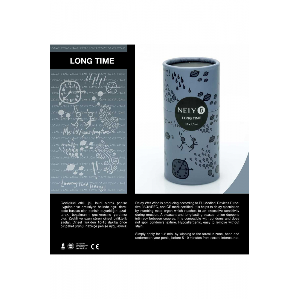 Long Time Krem 10 X 1.5 ml Cinsel Sağlık