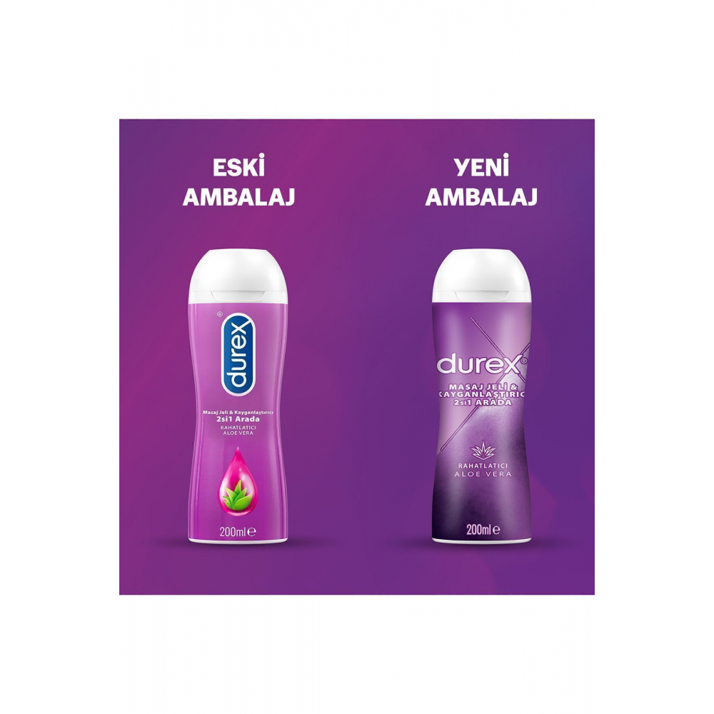Aloe Vera 2si 1 Arada Kayganlaştırıcı & Masaj Jeli 200ml