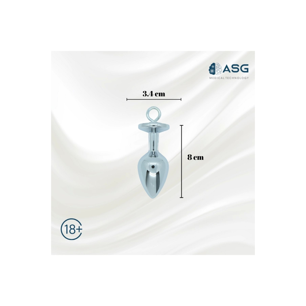 Asg Medıcal Metal Kancalı Anal Plug