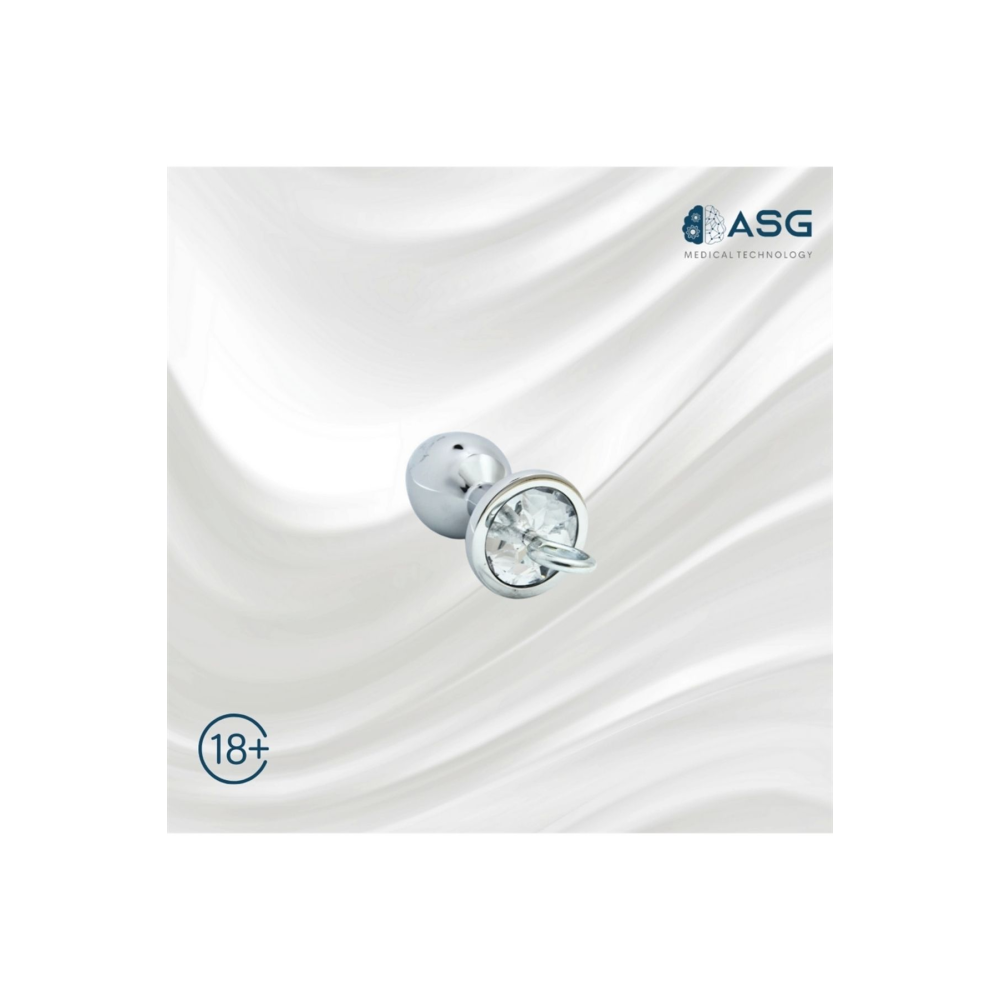 Asg Medıcal Metal Kancalı Anal Plug