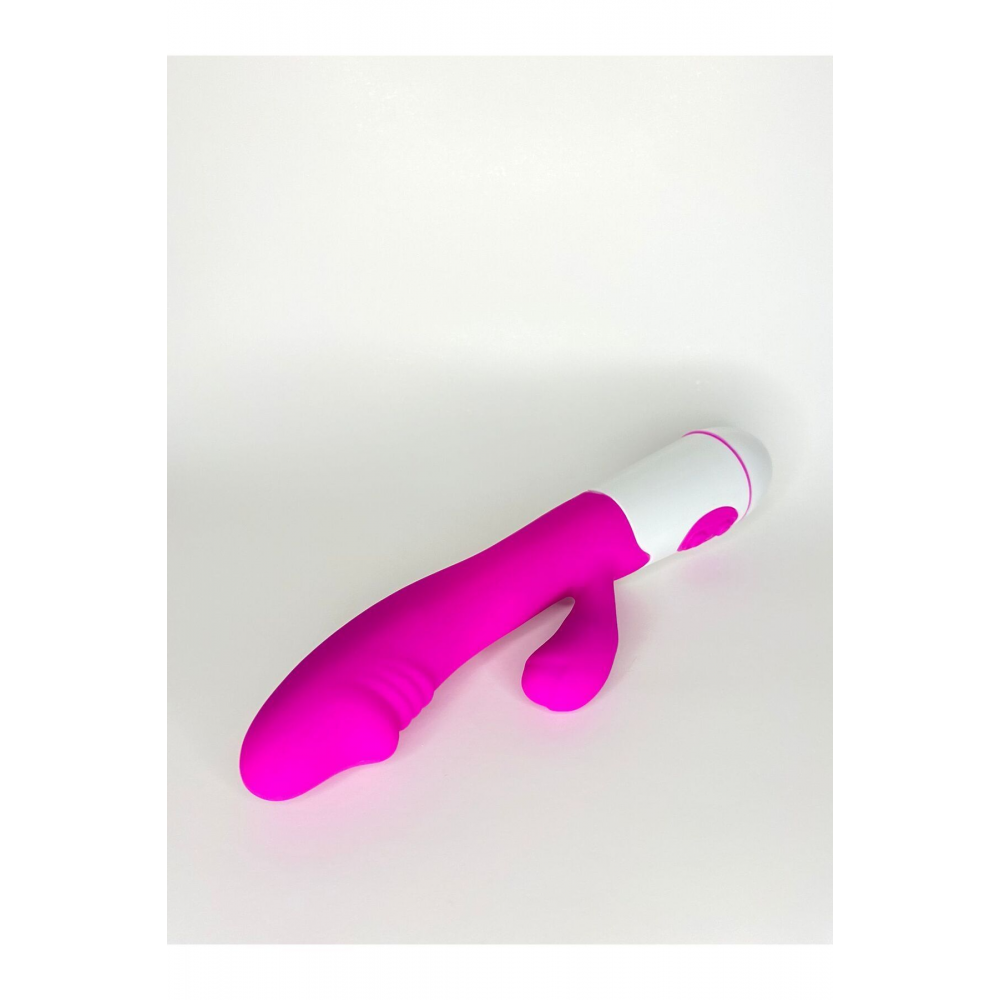 G-spot Ve Klitoris Tavşan Vibratörü Pembe