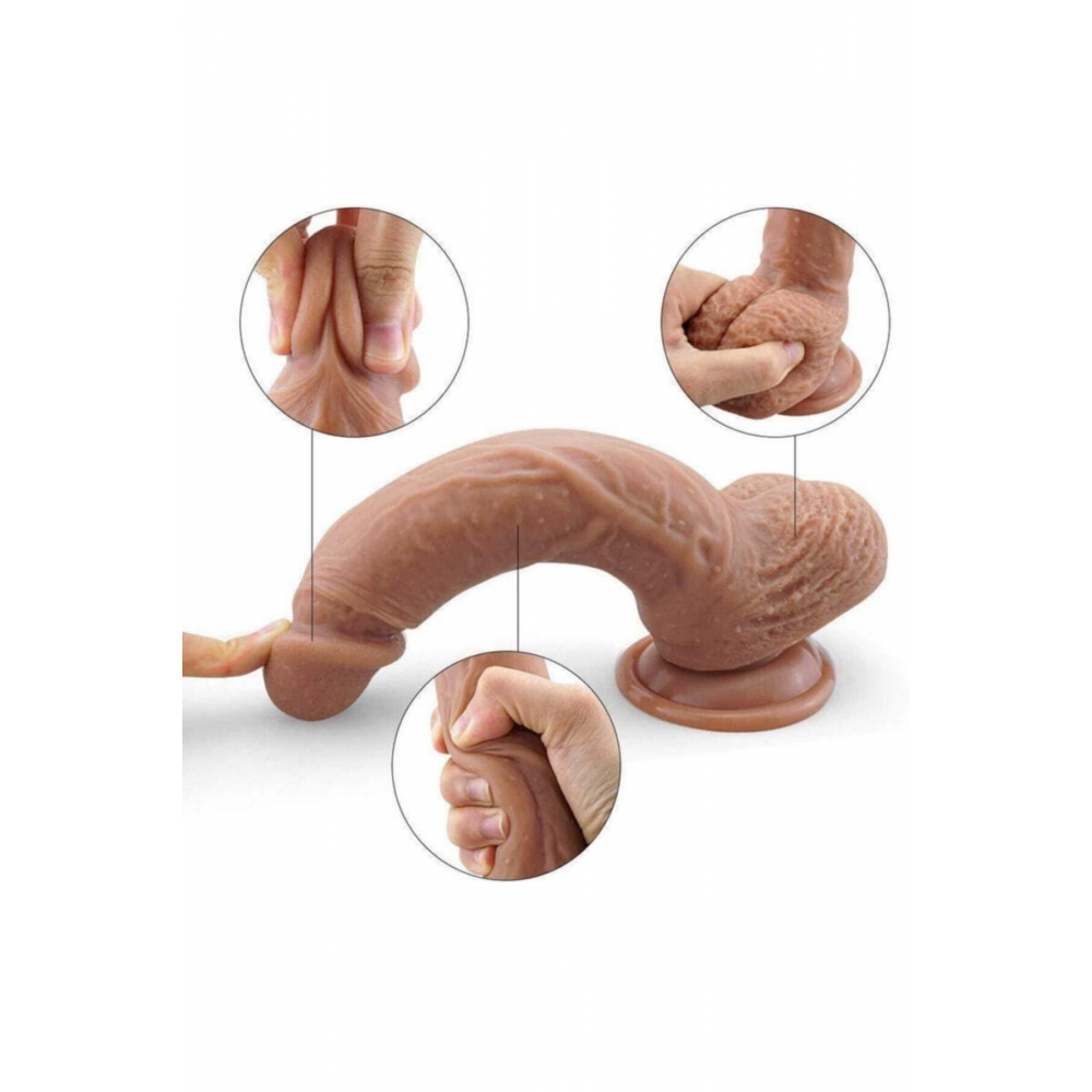 Gerçekci Yapay Penis 20cm