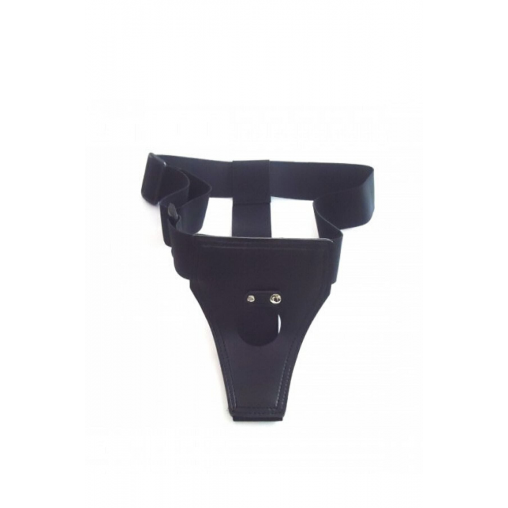 Suni Deri Belden Bağlamalı Strapon Protez Takma Penis Kemeri