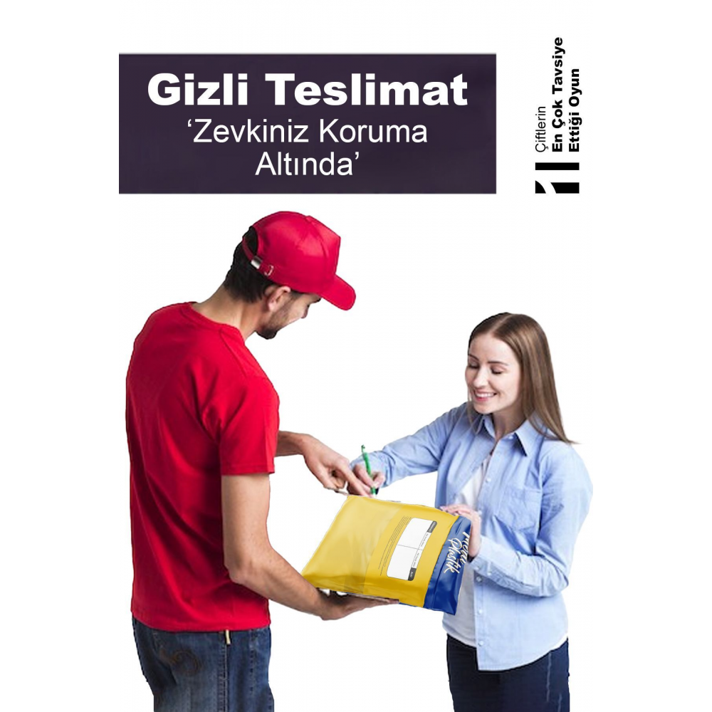 Erotik Denge (SEX) Oyunu - 48 Farklı Görev Ceza Gizli Kargo