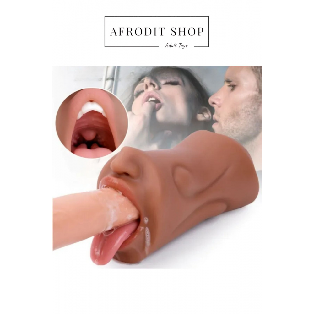 3 Girişli Oral Vajinal Ve Anal Mastürbatör 23 Cm