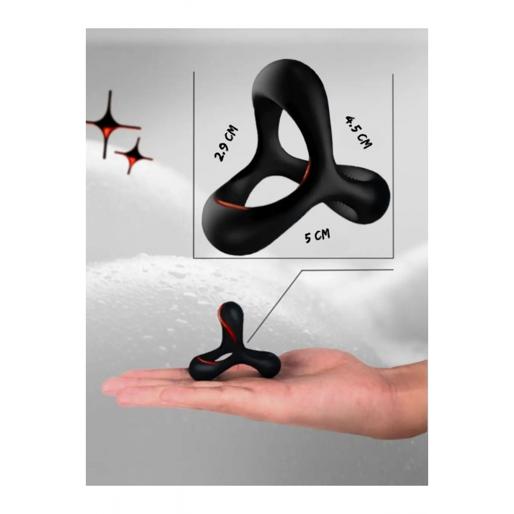 Asg Medical Ultra Esnek Yapıda Elastik Yumuşak Silikon Dokuda Rahat Takılabilir Süper Testis Penis H