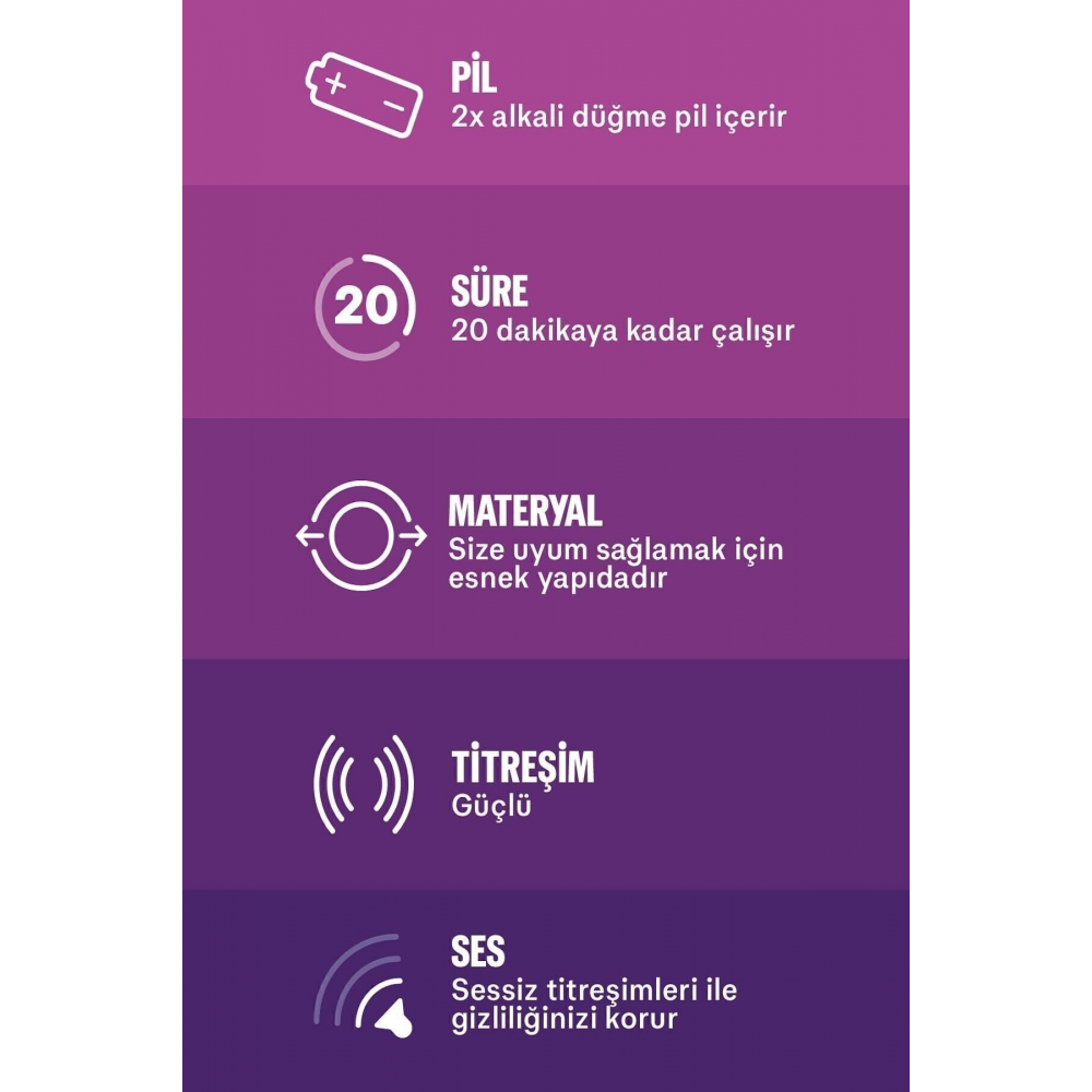 Devil Ring Titreşimli Halka