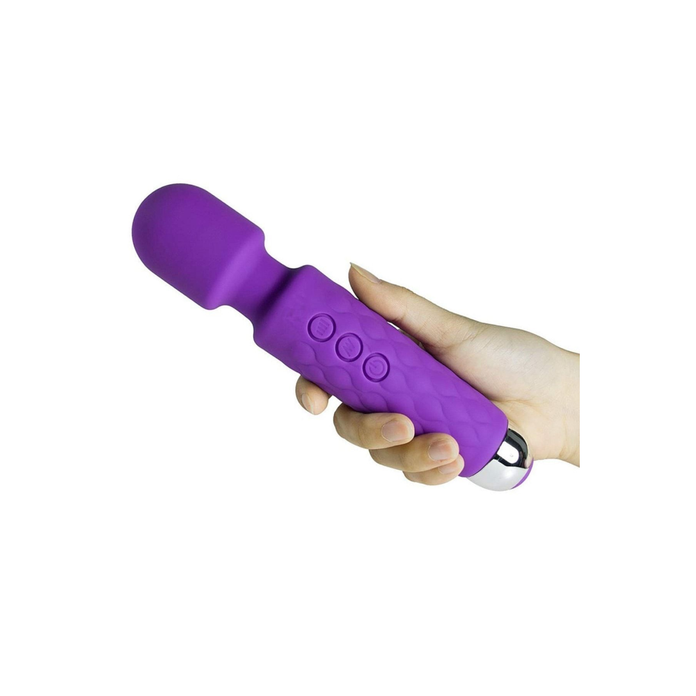 Love Magic 20 Titreşim Fonksiyonlu Usb Şarjlı Mor Klitoris Uyarıcılı Ve Orgazm Masaj Vibratörü