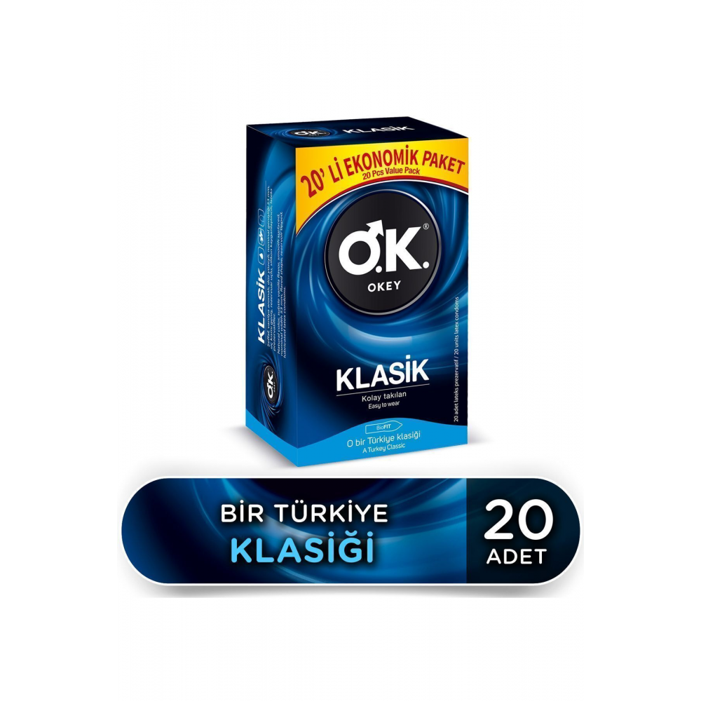 Klasik Ekonomik 40'lı Prezervatif