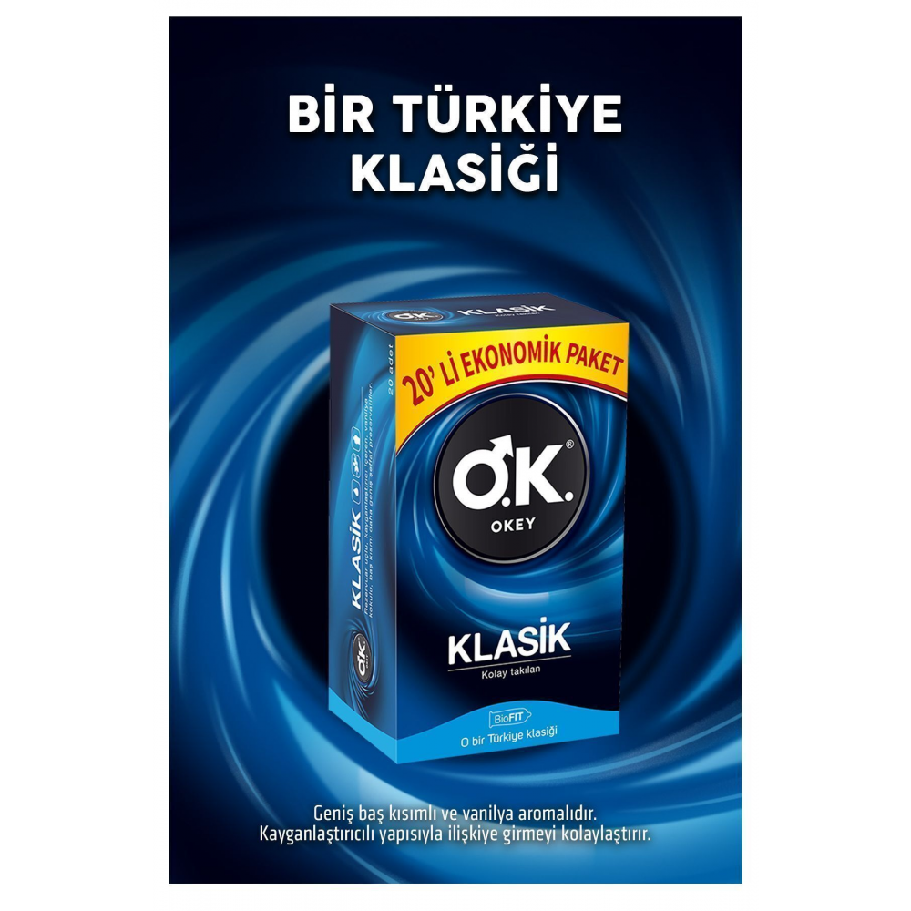 Klasik Ekonomik 40'lı Prezervatif