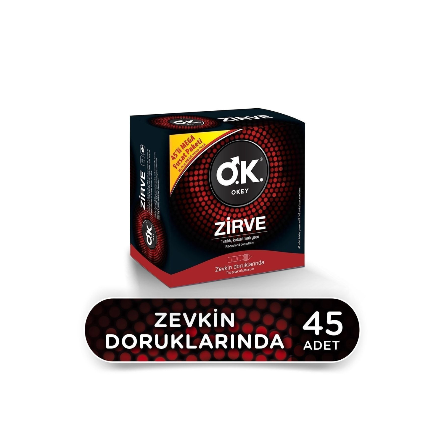 Zirve 45'li Prezervatif