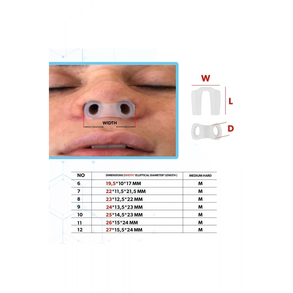 Burun Deliği Şekillendirici(1)(7)nostril Retainer