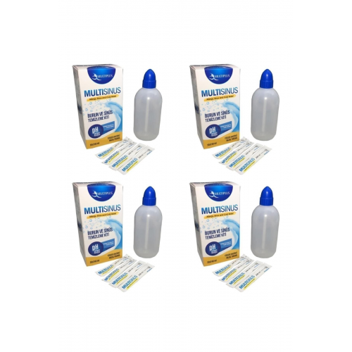 Multi Sinüs Rinse Burun Ve Sinüs Temizleme Kiti -4'lü Set