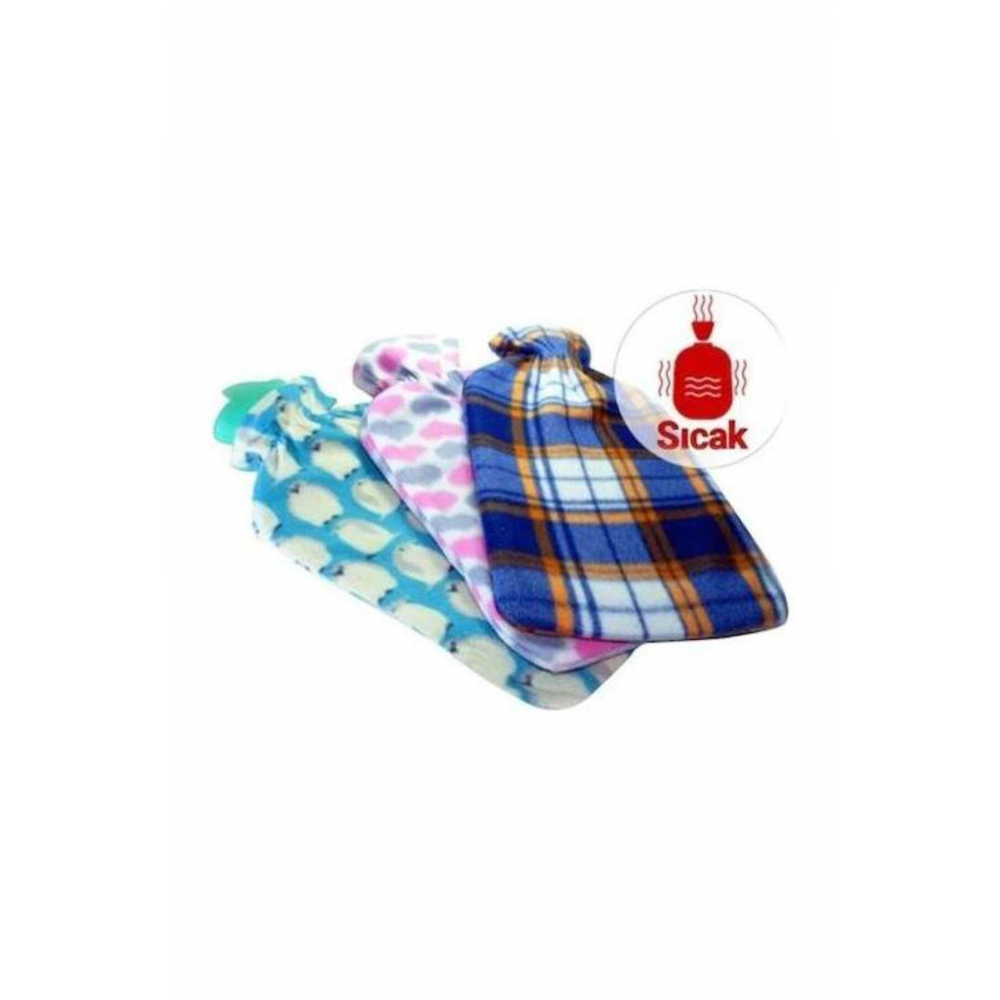 Termofor Polar Kılıflı Sıcak Su Torbası 2 Litre