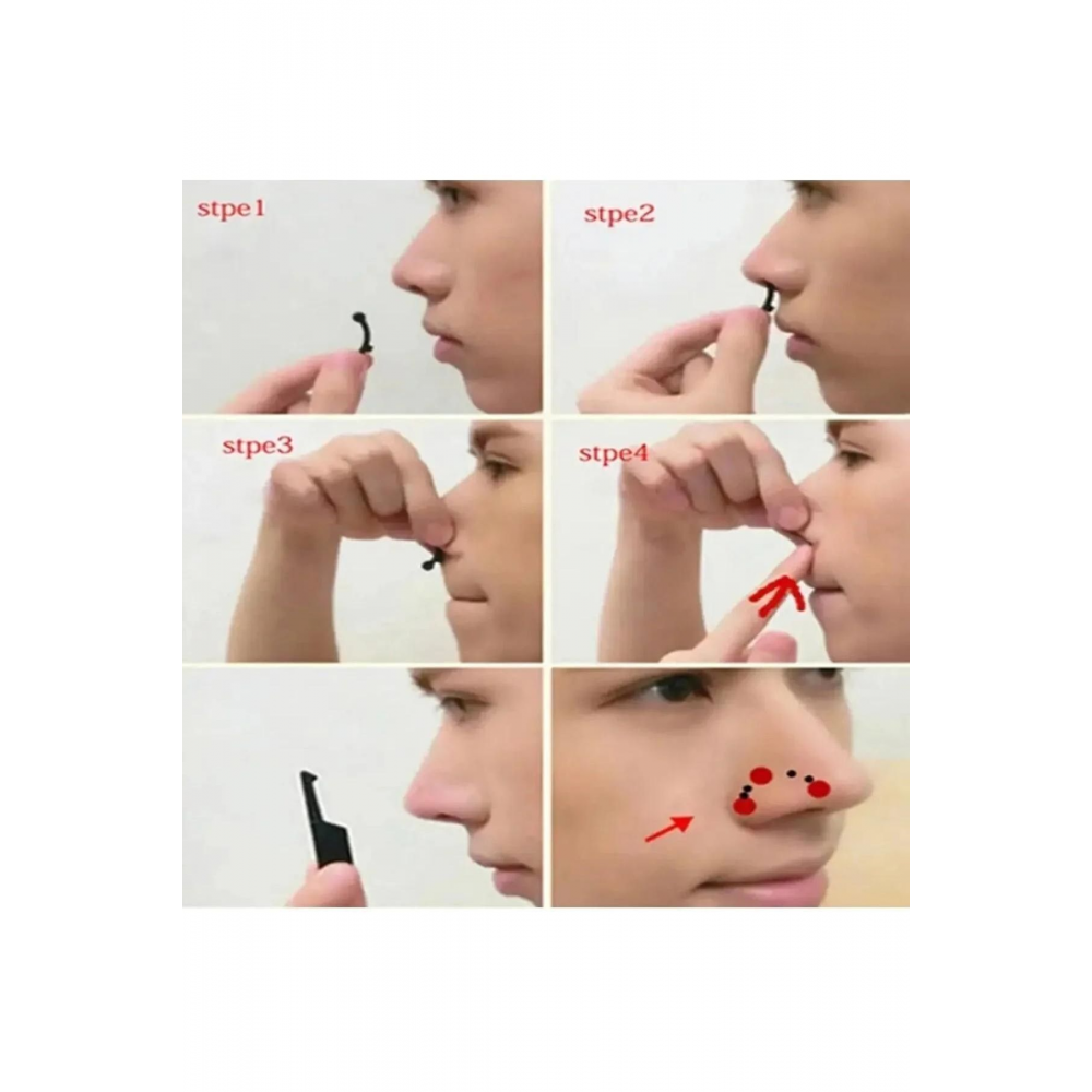 6 Adet Burun Kaldırma Burun Düzeltici Burun Şekillendirici Aparat Burun Düzleştirme