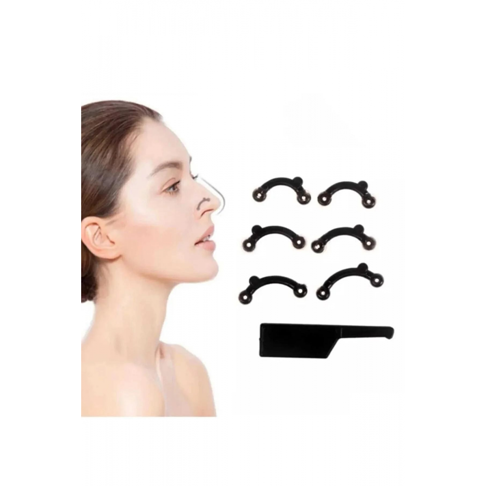 6 Adet Burun Kaldırma Burun Düzeltici Burun Şekillendirici Aparat Burun Düzleştirme